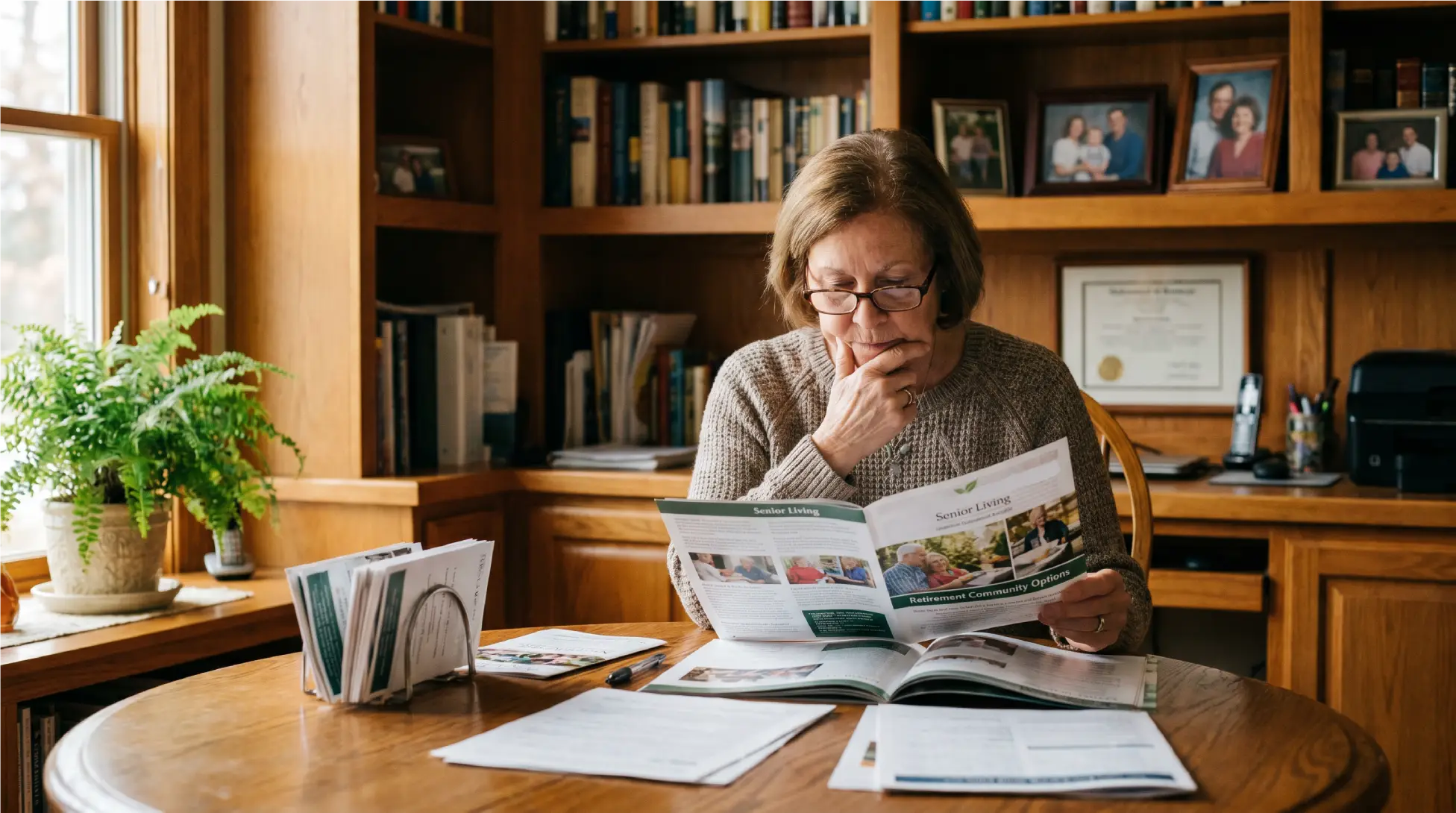women deciding between independent or assisted living
